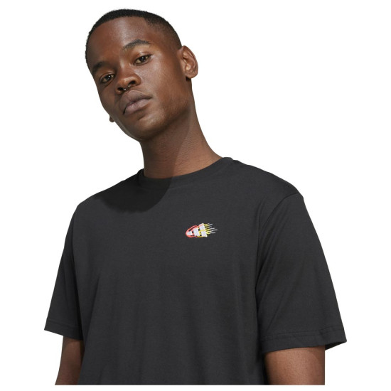 Adidas Ανδρική κοντομάνικη μπλούζα Lounge Mini Embroidery Graphic Tee